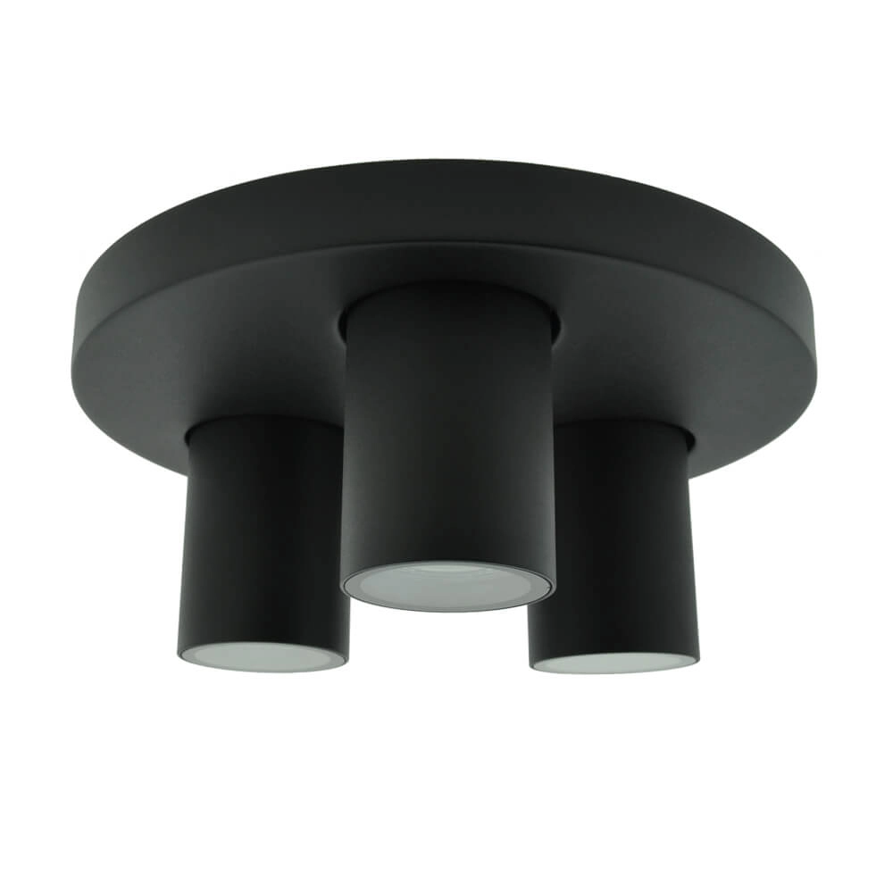 Black bathroom spotlight Seller - IP44 3-light Lyora 5053423187761