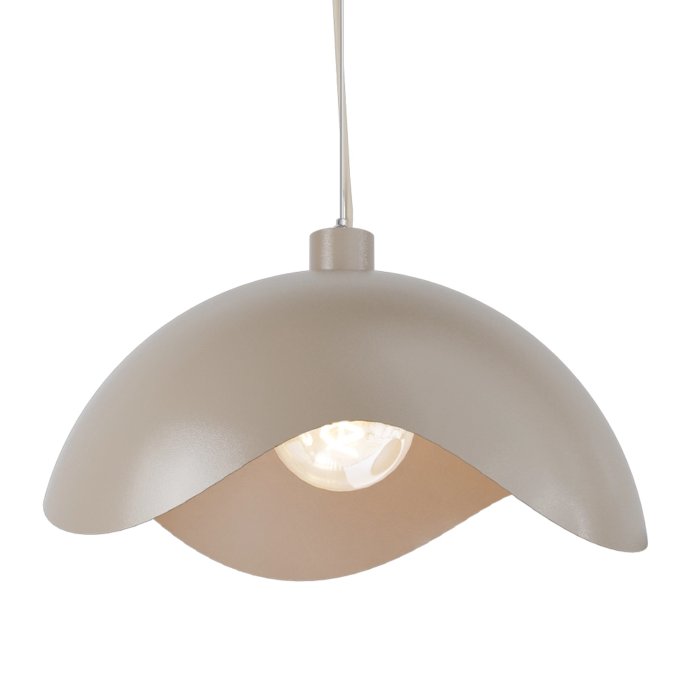 Design pendant lamp Volta Ø50cm - wavy - sand Masterlight 8718121390130