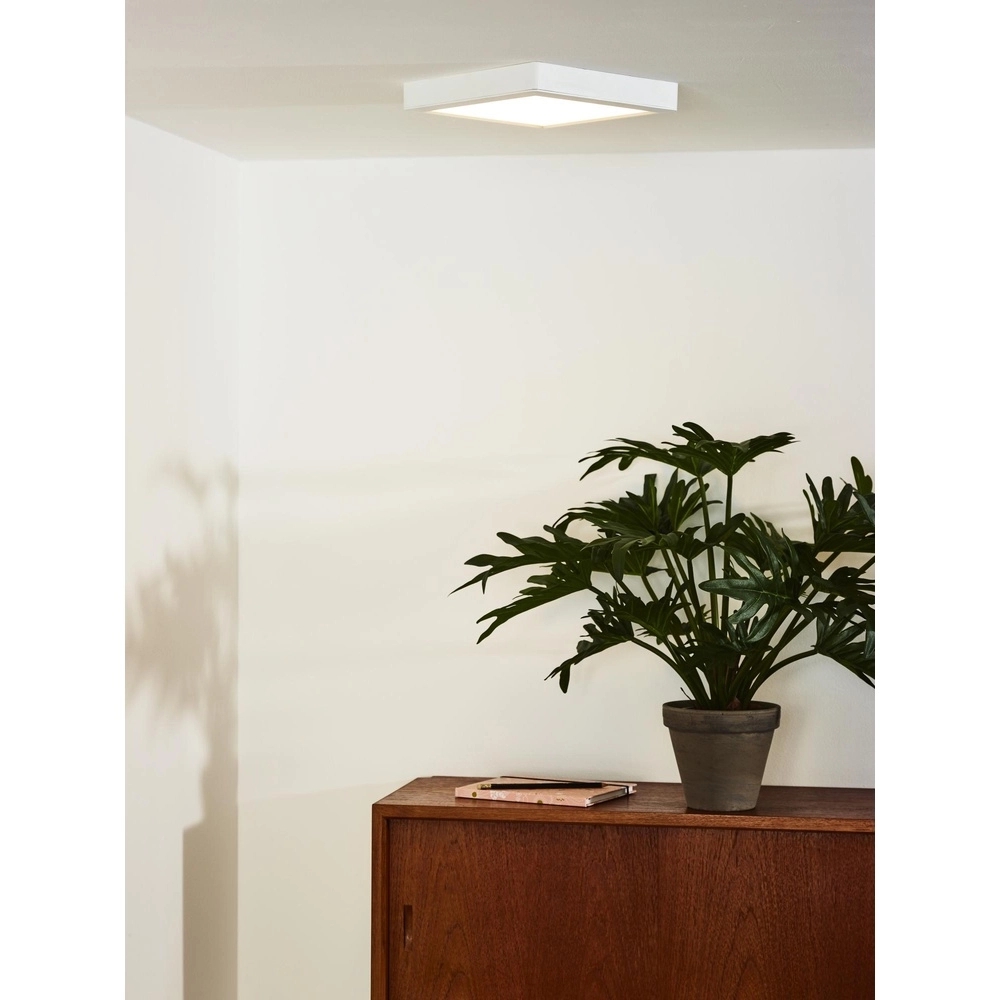 White ceiling light Tendo-Led square Lucide 5411212071774