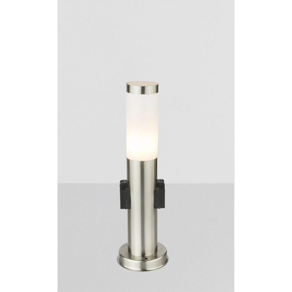 Garden lamp Boston Stainless steel with socket Globo 9007371123926