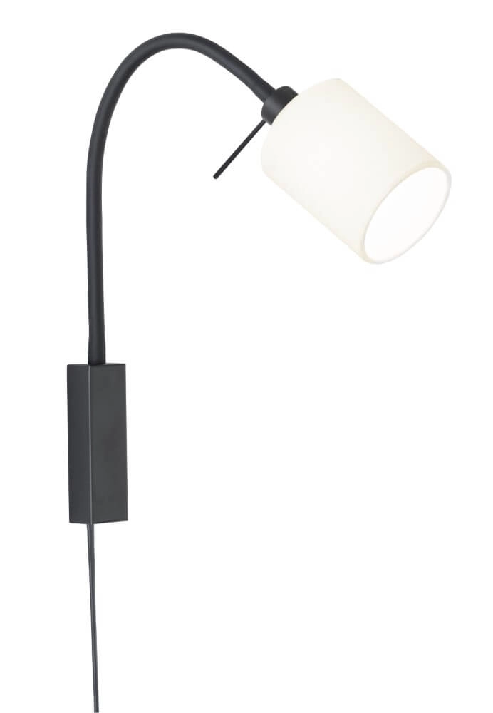 Bedside lamp Maui white hood