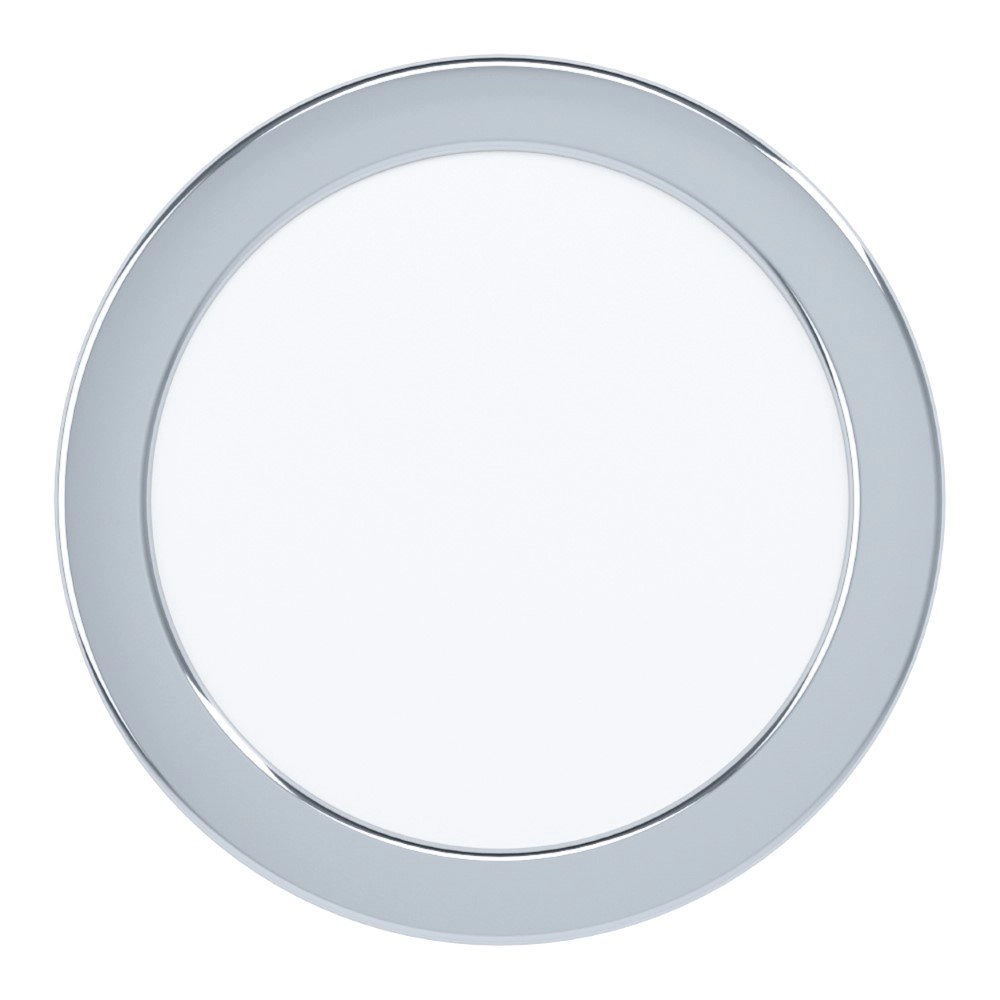 Led recessed spotlight Fueva 5 IP44 - Ø 16,6cm chrome