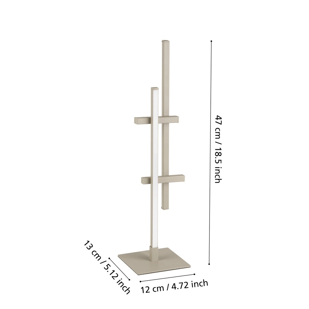 Design table lamp Trepiliano sand brown Eglo 9008606356713