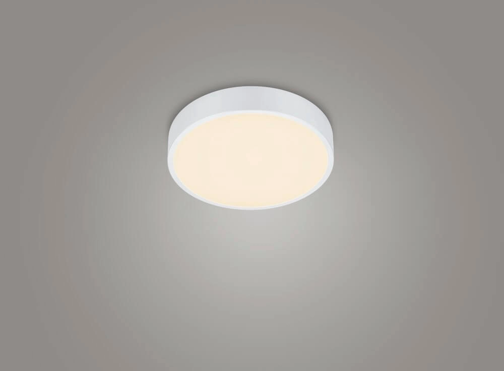 White ceiling lamp Waco Ø 31cm Trio 4017807525007