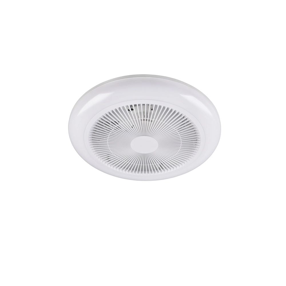 Design fan Holmsund white Ø 46cm with RGB function Trio 4017807688665