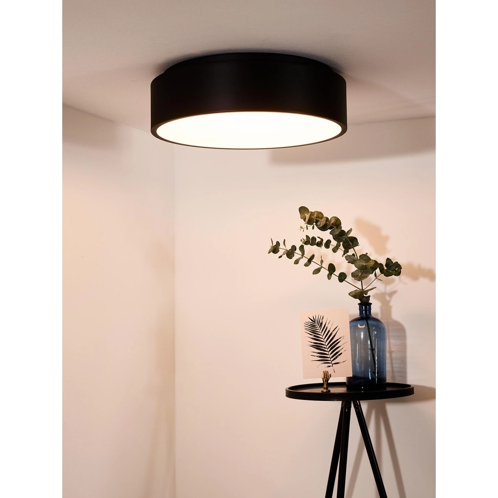 Ceiling light Talowe Led Ø 45.5cm black Lucide 5411212460639