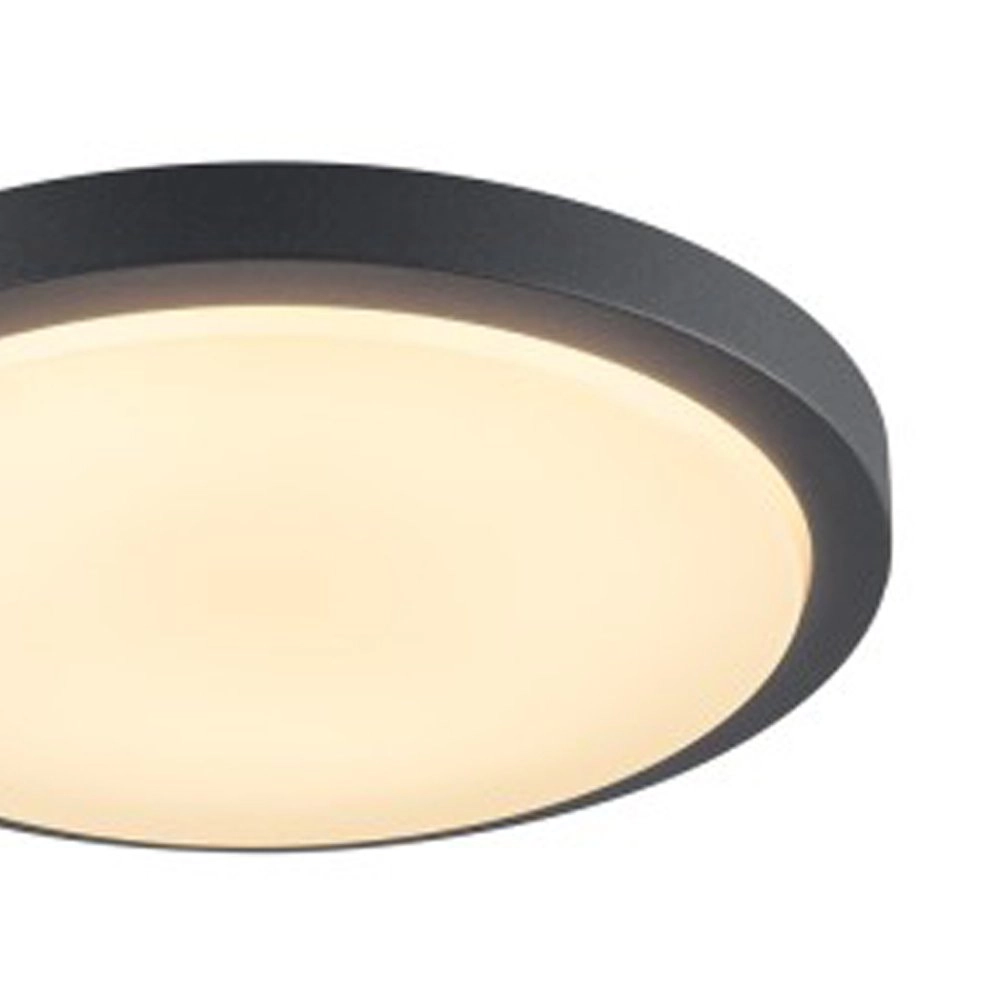 Round porch lamp Ainos 30cm anthracite SLV 4024163167192