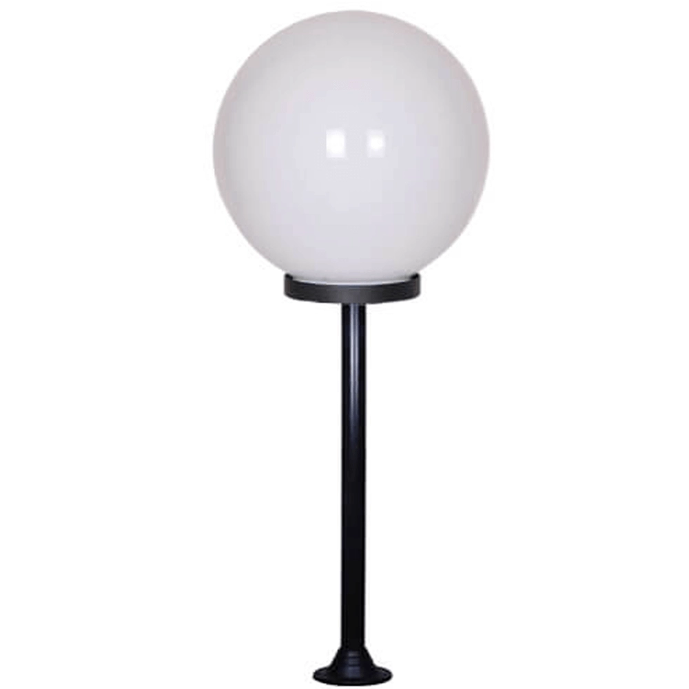 Bulb lamp Bolano 251cm. Standing Opal