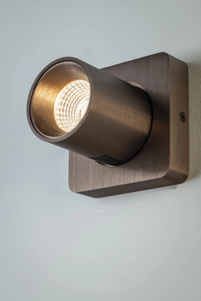 LED surface mounted spot Laguna bronze brown Artdelight 8719831736003