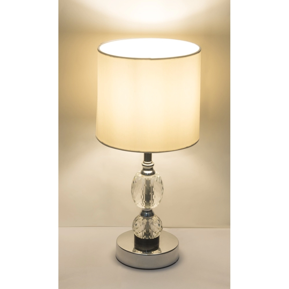 Classic table lamp Bronn chrome 47cm Globo 9007371382361