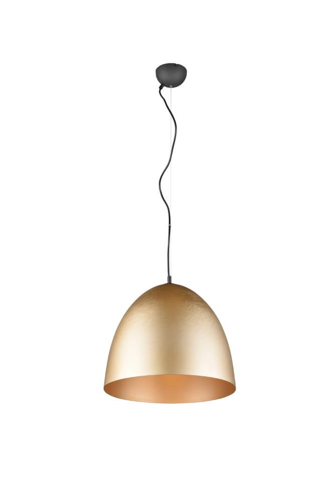 Golden pendant lamp Tilda Ø 40cm Trio 4017807522372
