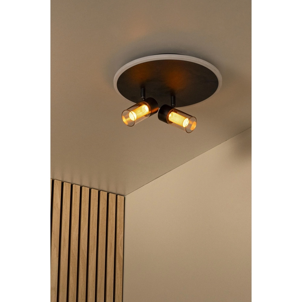 Sleek ceiling lamp Everina Ø 30cm Lucide 5411212011046