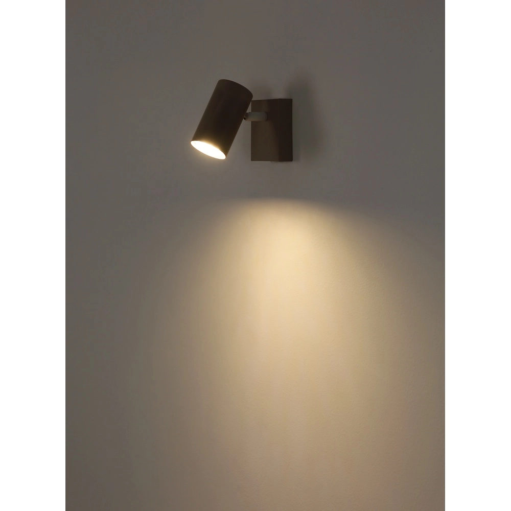 Single wall spotlight Robby sand brown Globo 9007371578443