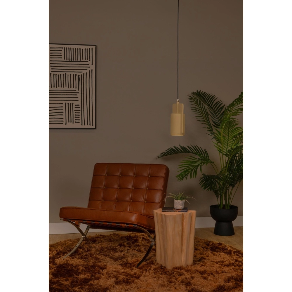 Design pendant lamp Ninja yellow Lucide 5411212441805