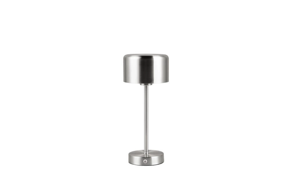 Rechargeable table lamp Jeff Matte nickel Trio 4017807601589