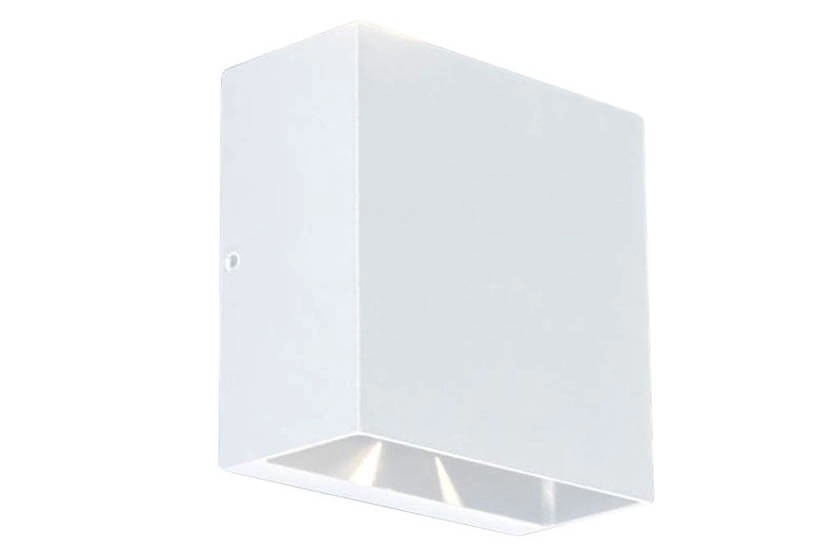 White wall lamp Gemini Beams design
