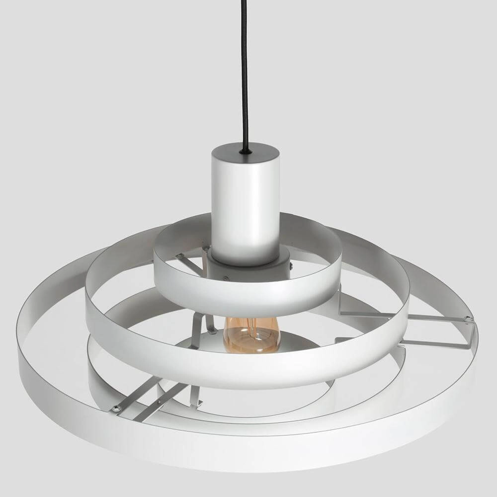 Design pendant lamp Halo Cirque white Ø 50cm Steinhauer 8712746178326