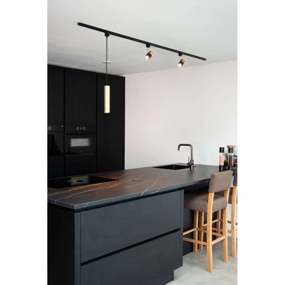 Rail pendant light Track Floris 1-phase gold Lucide 5411212093363