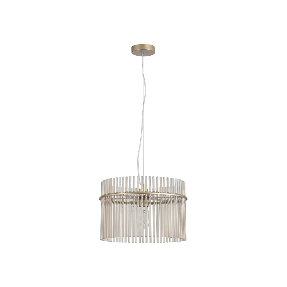 Pendant lamp Swizzle Ø 40cm gold Searchlight 5053423305608