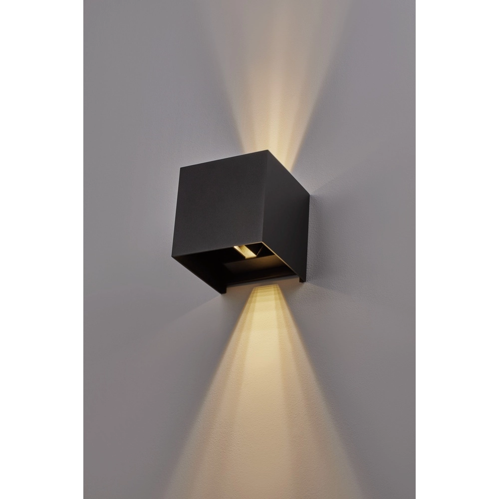 Square surface-mounted spot Epic anthracite