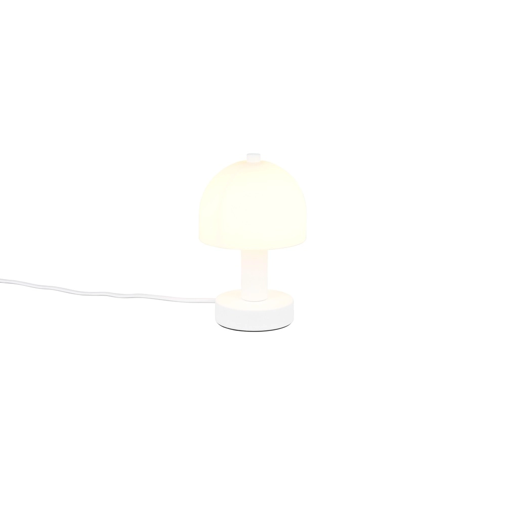 Sleek table lamp Glenn white