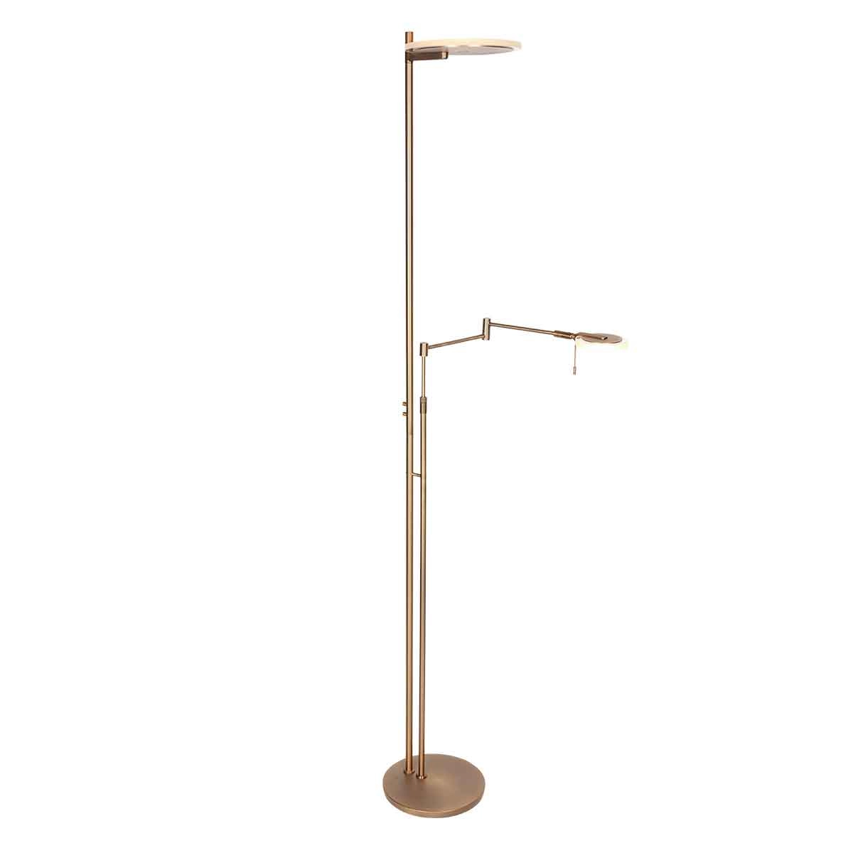 Reading lamp 2-lights Turound Design bronze