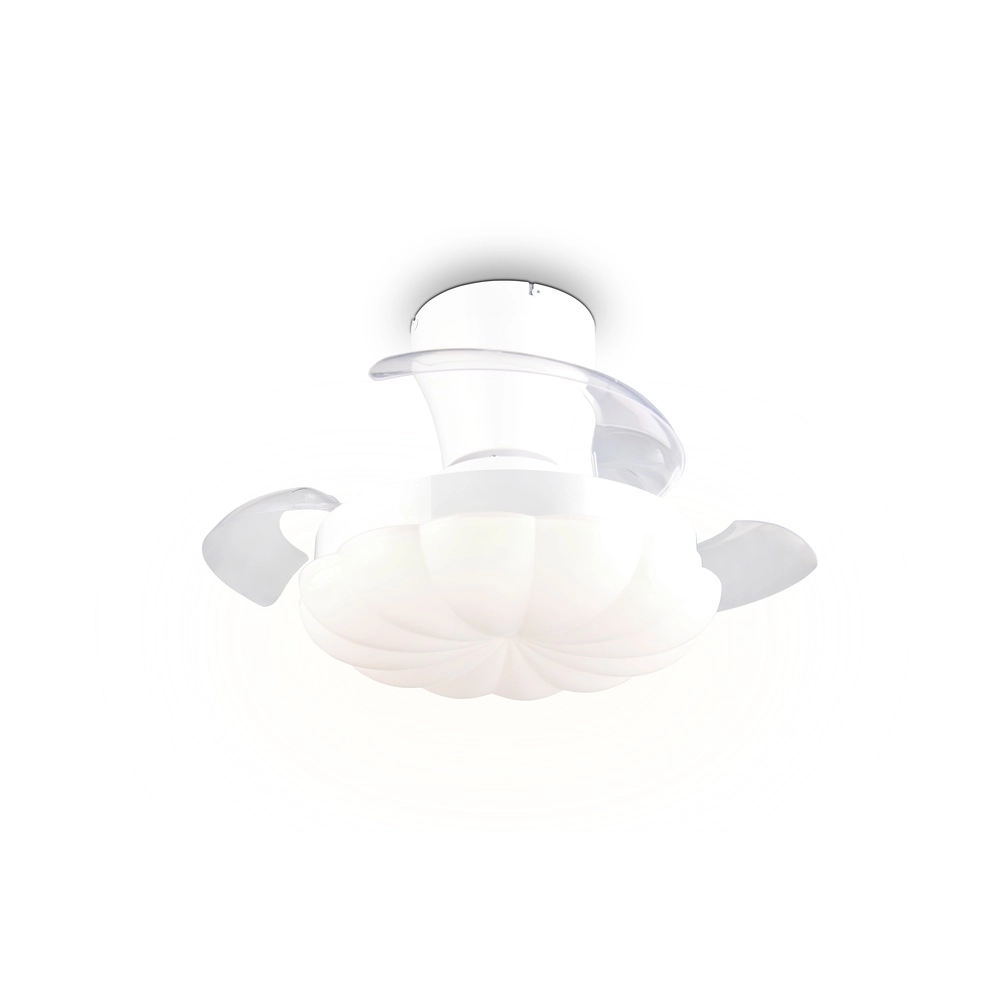 Ceiling fan Boras white Ø 60cm Trio 4017807690514