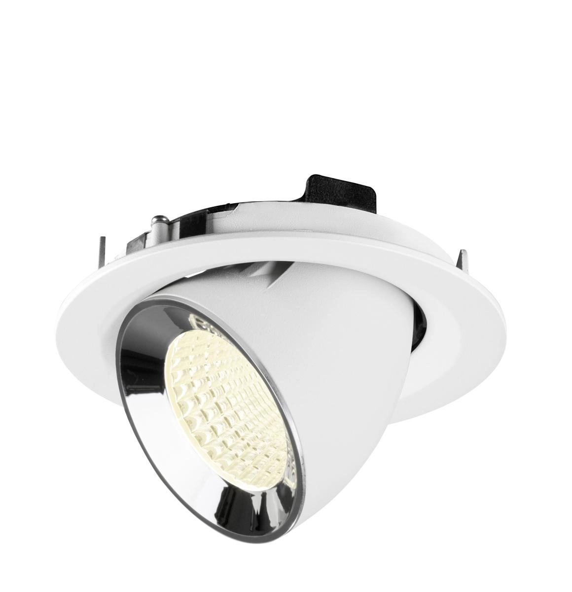 Recessed spotlight Numinos Gimble M white/chrome 4000K - 55deg SLV 4024163311601
