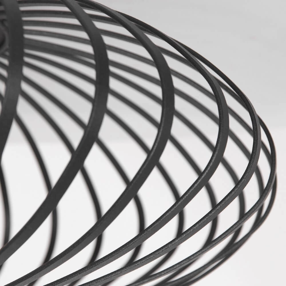 Wire ceiling lamp Dunbar Ø 40cm Steinhauer 8712746146721