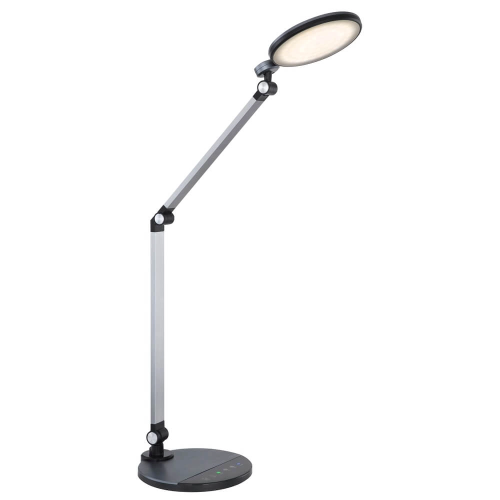 Desk lamp Konsti silver