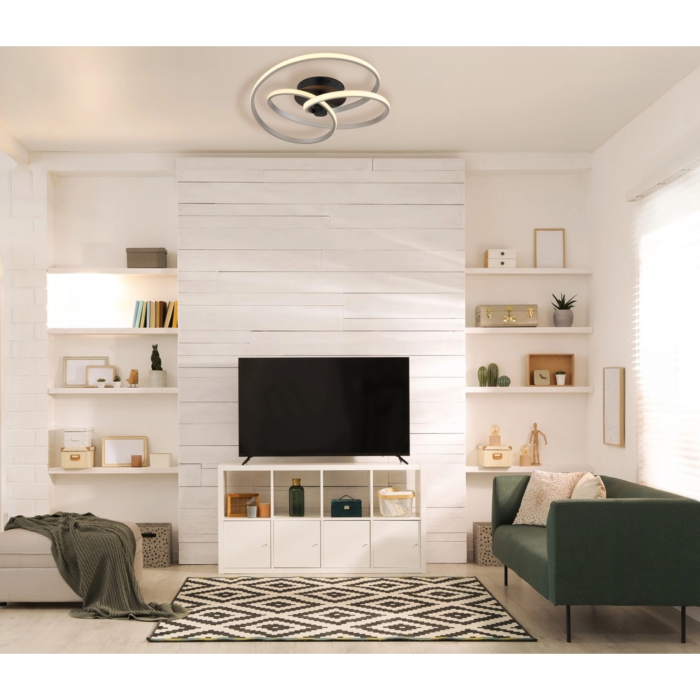 Modern ceiling lamp Glyxar Black Globo 9007371453788