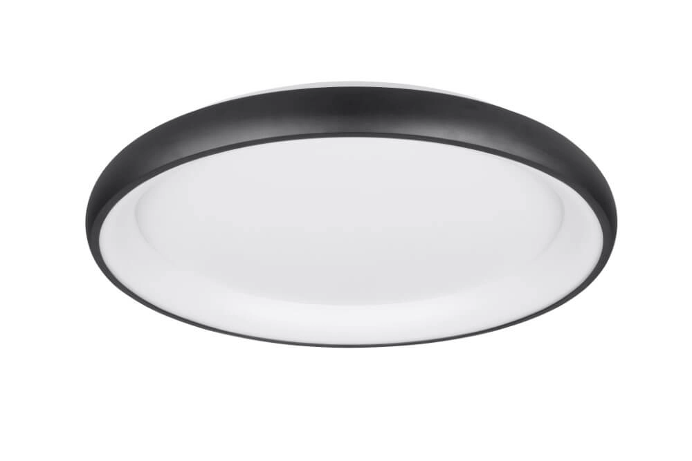 Led ceiling light Cardona black - Ø 75cm Trio 4017807613940