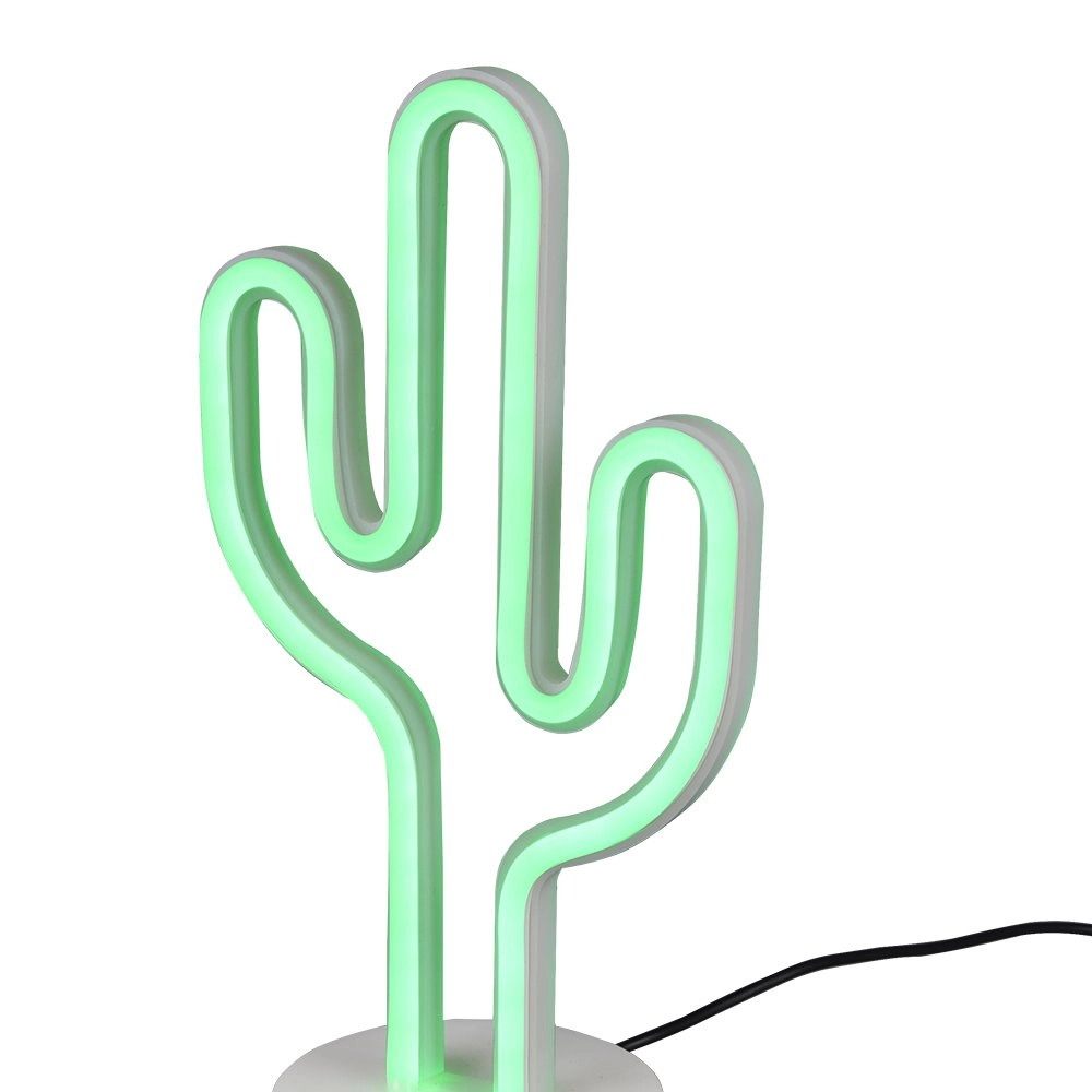 Table lamp Cactus with green light Trio 4017807429398