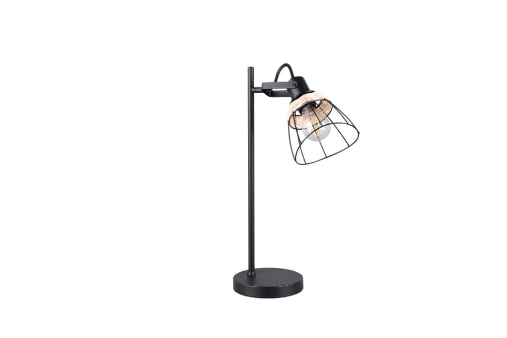 Black table lamp Jerome design Trio 4017807637724