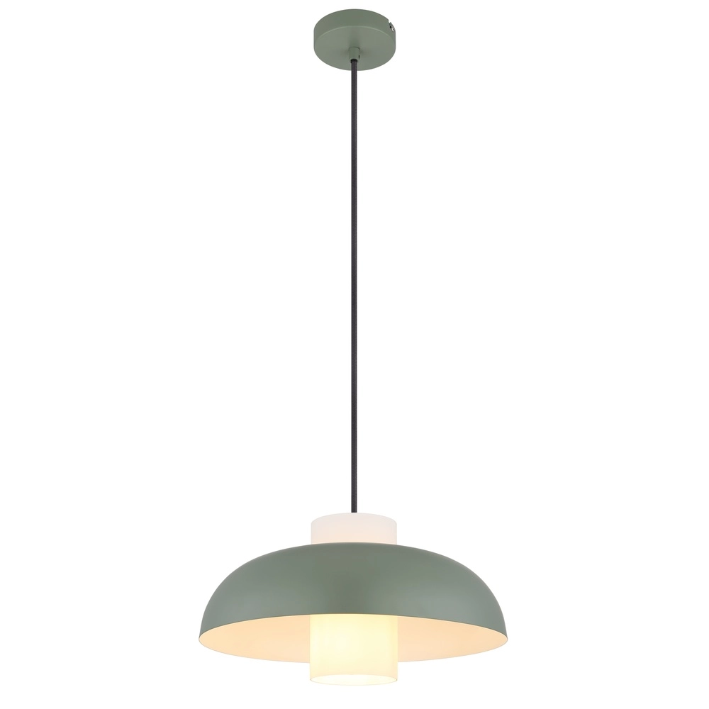 Modern pendant lamp Lowe green Ø 38cm