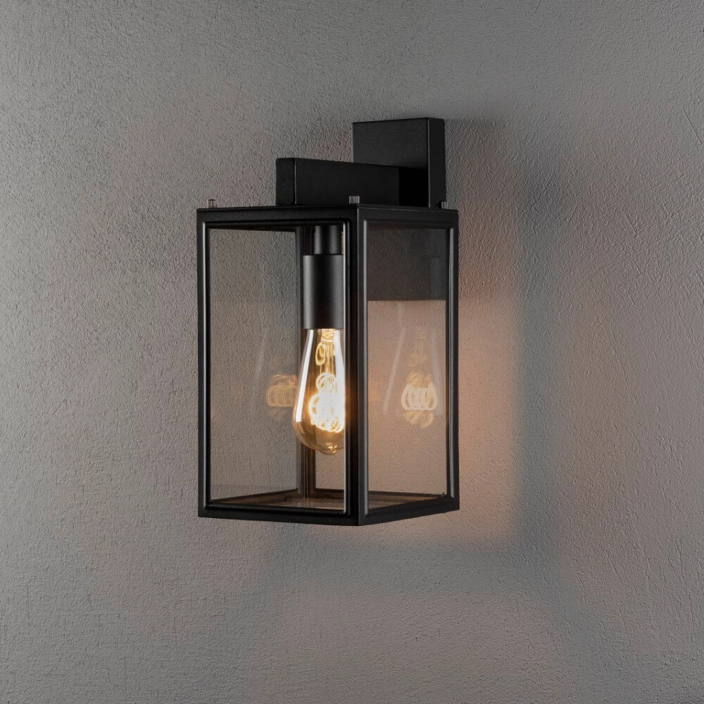 Black outdoor lamp Carpi KonstSmide 7318307352757