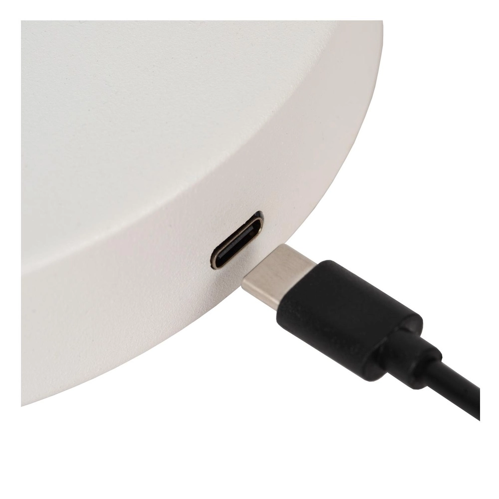 Rechargeable table lamp Stirling white Lucide 5411212361257