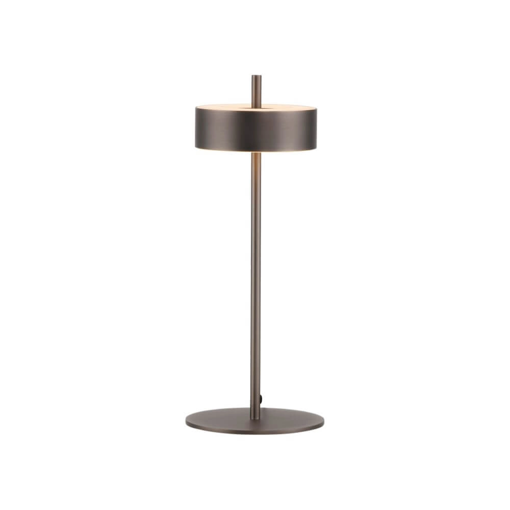 Brown table lamp Q-Rotate design Paul Neuhaus 4012248383216