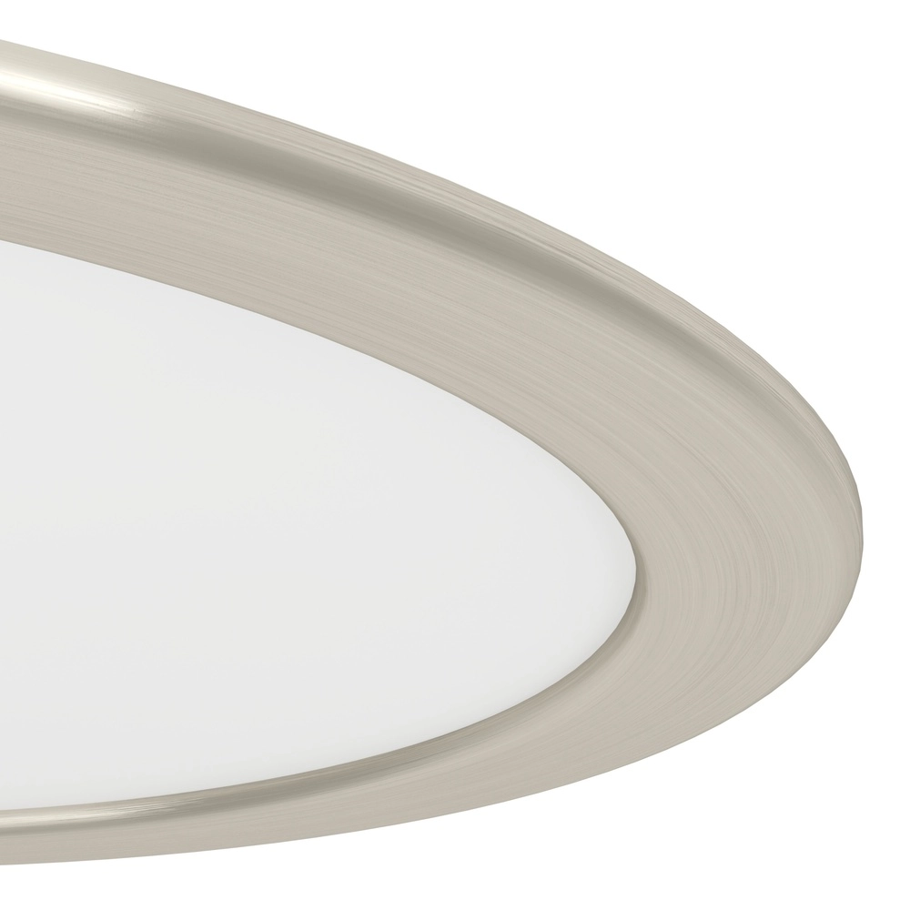 Recessed lamp Fueva 6 round - stainless steel - Ø 21,6cm Eglo 9008606330867