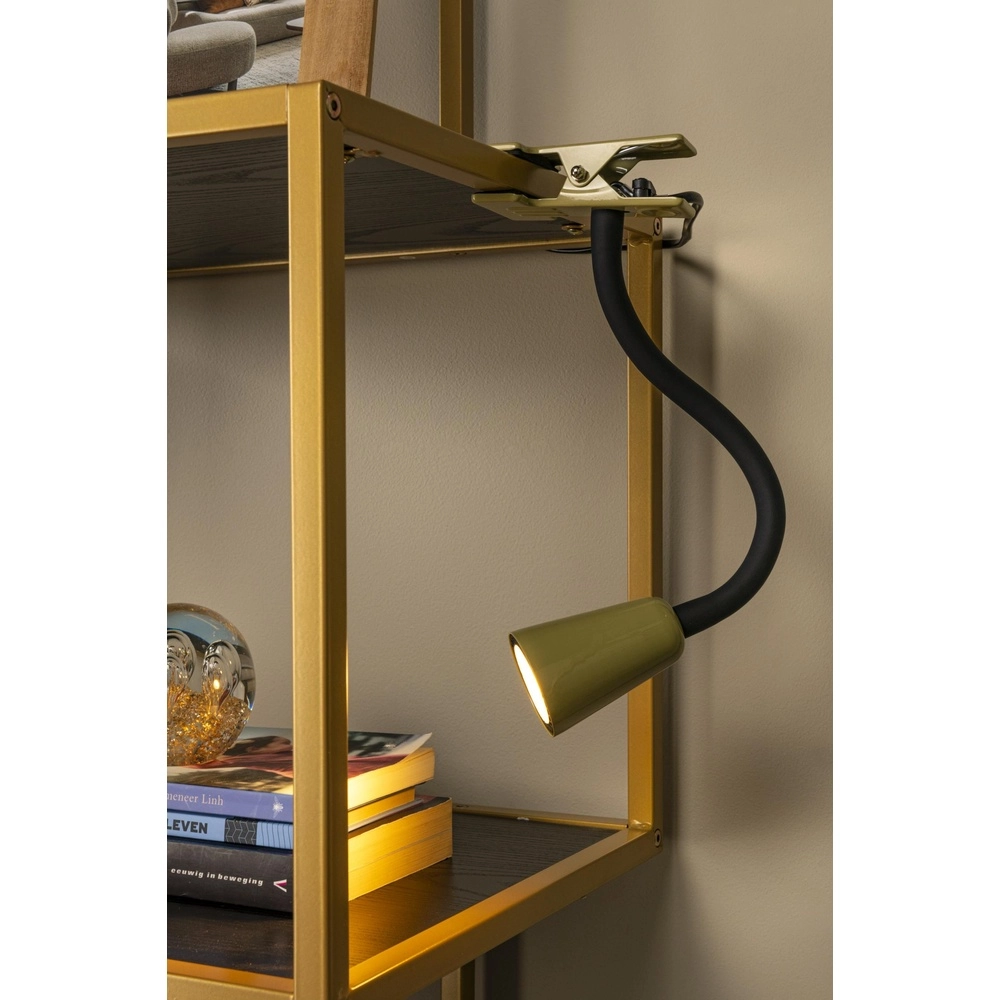 Clamp lamp Jasper Green Lucide 5411212650290
