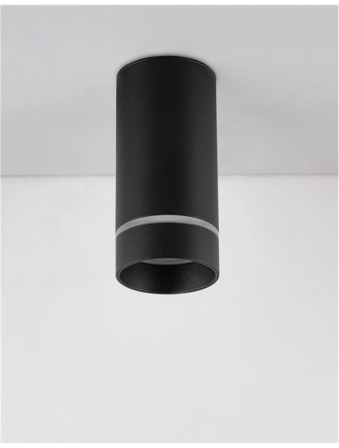 Design ceiling spotlight Esca black Lyora 5212017421036