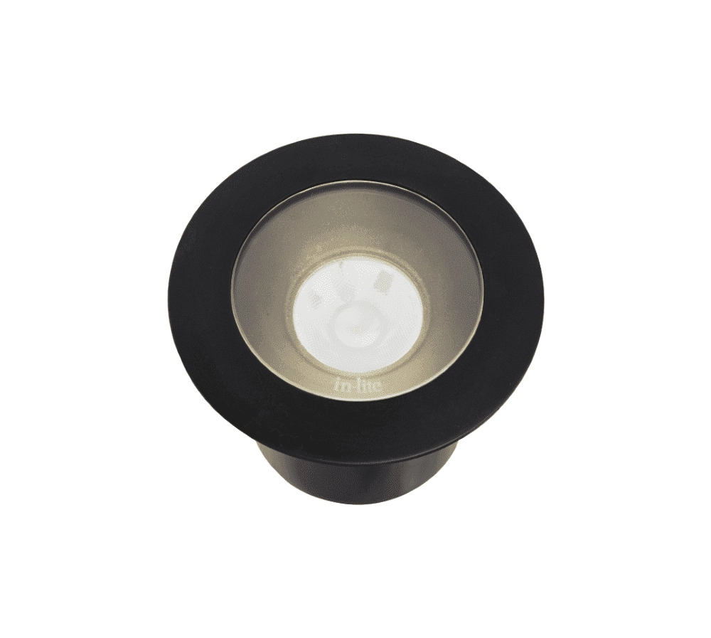 Ground spotlight Nero 12 volt LED
