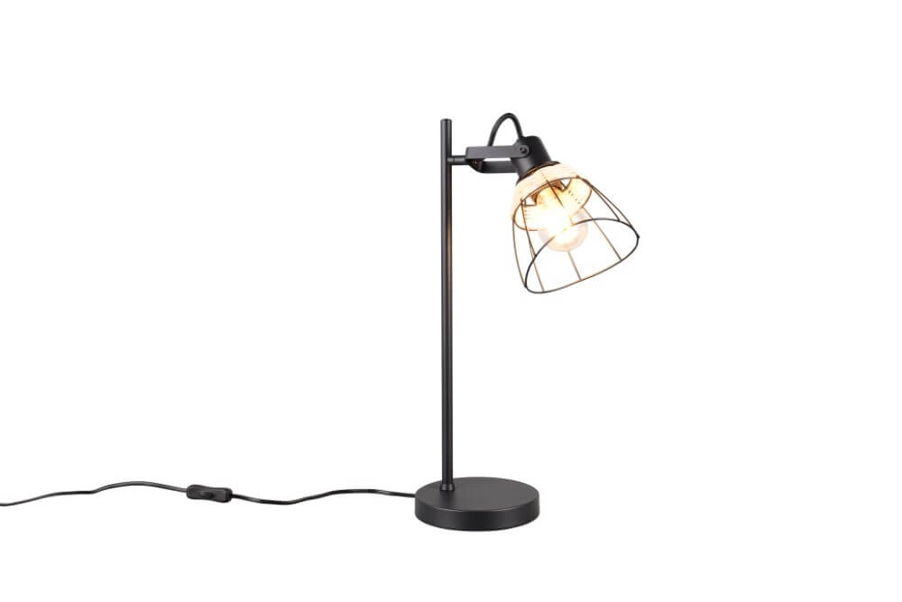 Black table lamp Jerome design