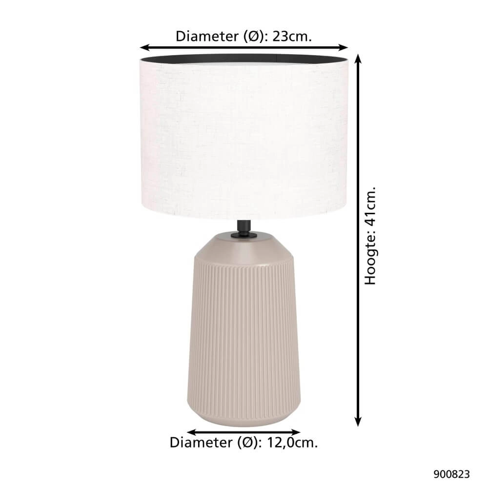 Japandi table lamp Capalbio Eglo 9008606274000