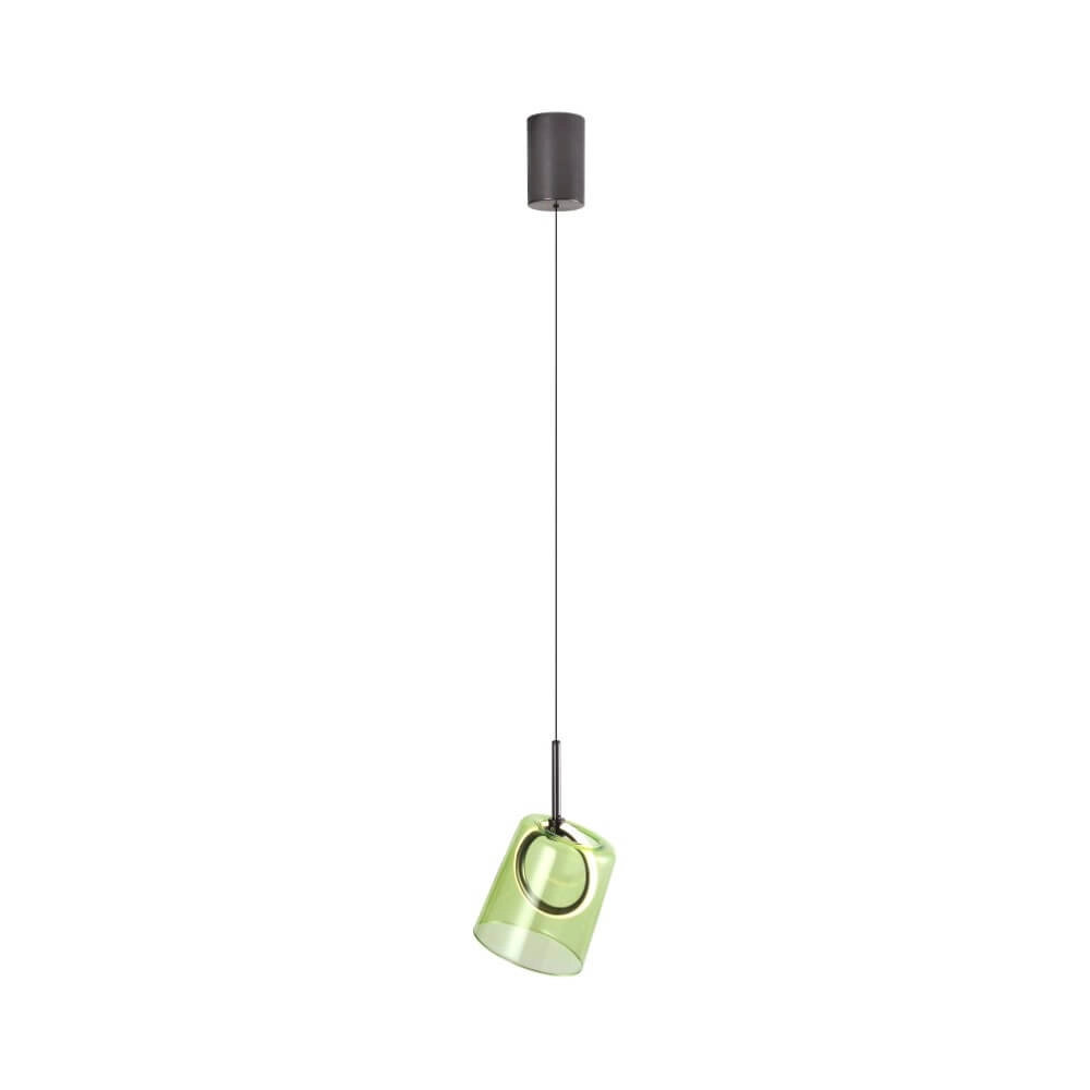 Pendant lamp Zula green