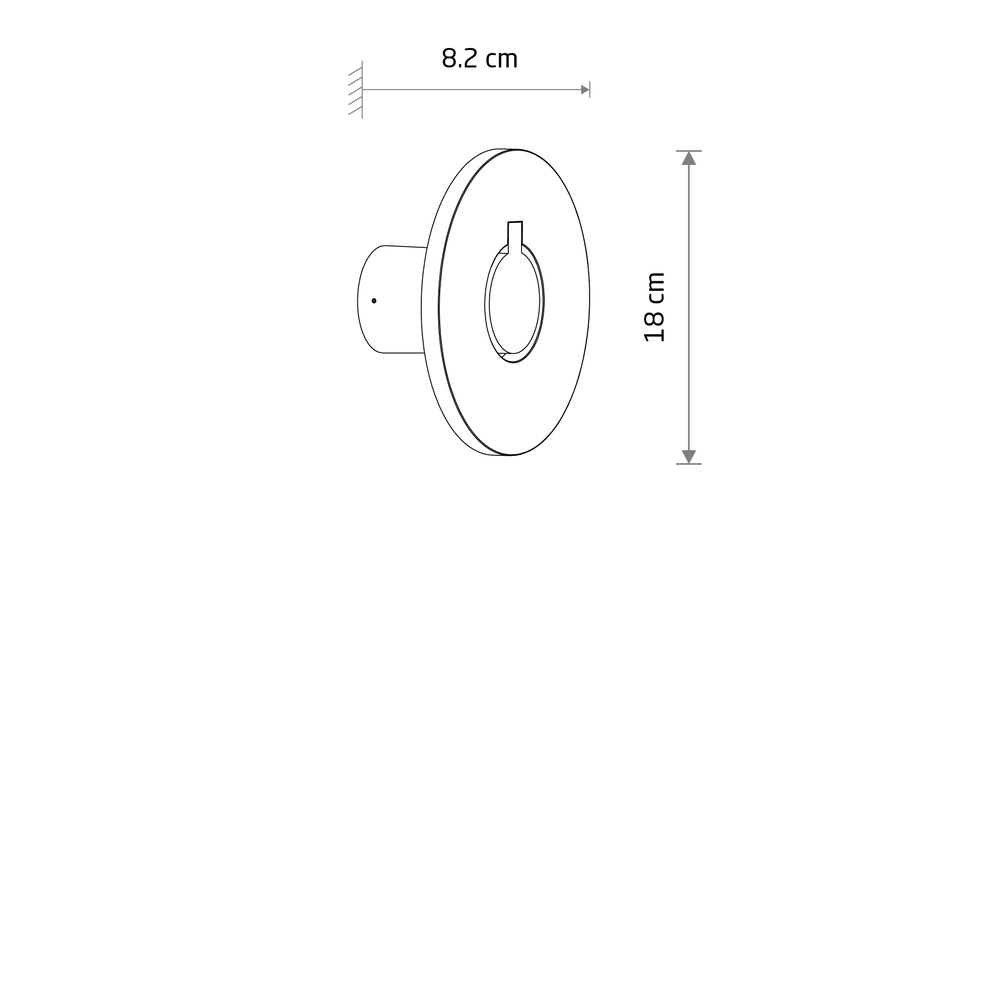 Outdoor lamp Axion Led grey Lyora 5903139119375