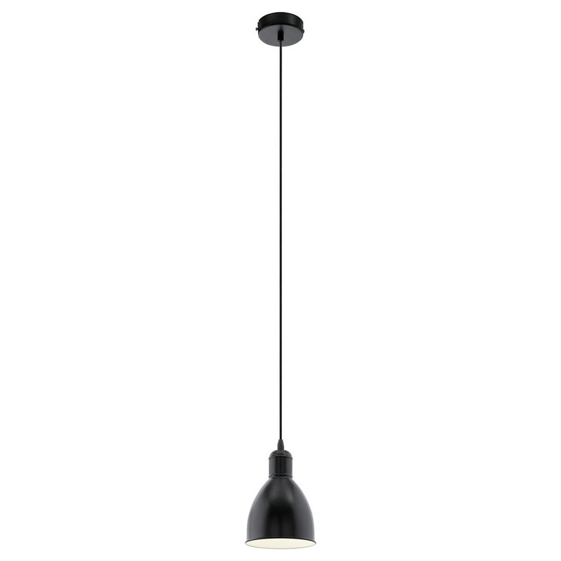 Pendant lamp Priddy pendant black Eglo 9002759494643