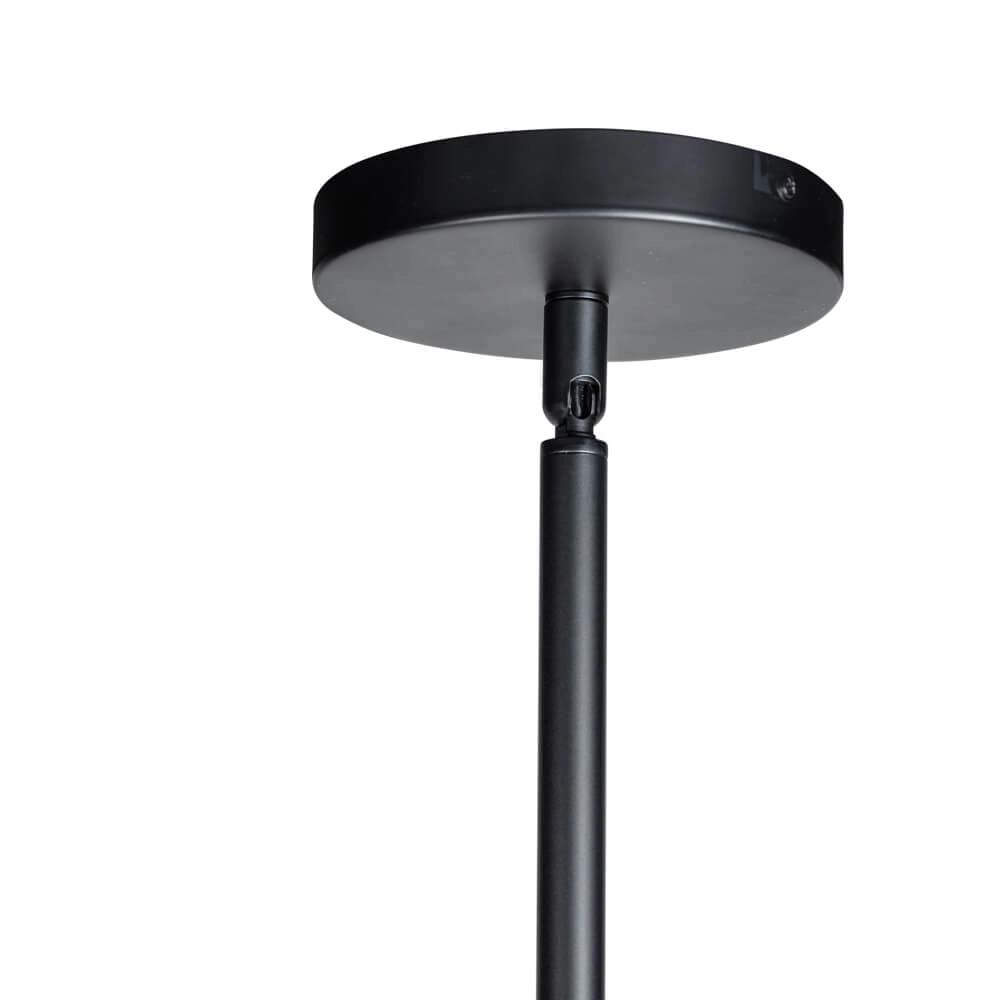 Sleek dining table lamp Miller 4-light black ETH 8720195303077