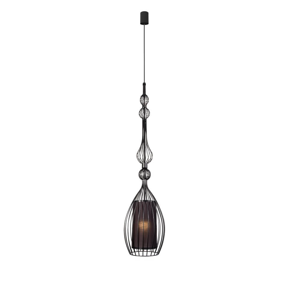 Hand lamp with fabric Abi Ø 22cm Lyora 5903139886499