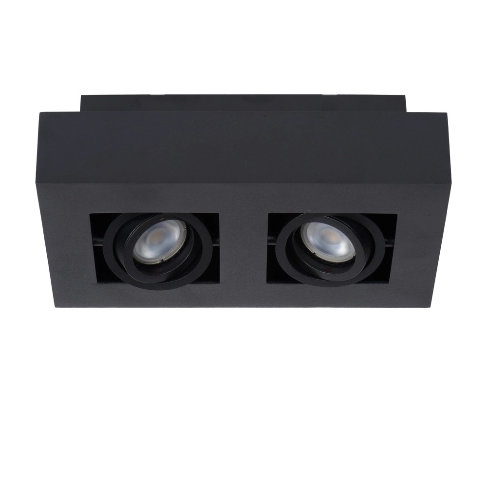 Ceiling spotlight Xirax 2 x 5W black